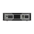 PIXELHUE - 8 x DP 1.2 / HDMI 2.0 + 4 x 12G-SDI inputs, 4 x 12G-SDI outputs, 8 x HDMI 2.0 outputs presentation switcher, Dante Audio networking, with flight case