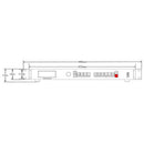 EGO Display - Seamless Professional Scaler and Switcher - Video processor for seamless conversion and switching between multiple video sources, advanced EDID management, Picture-in-Picture (PIP)
