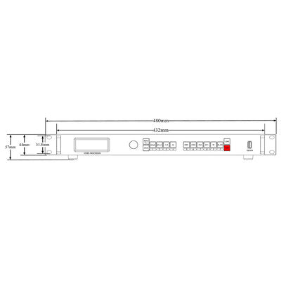 EGO Display - Video processor for seamless conversion and switching between multiple video sources, advanced EDID management, Picture-in-Picture (PIP)