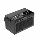 SWIFF AUDIO - S100 - 100 W amplifier with a 90° tilting touchscreen for intuitive control, 2 ways, 4 hp loudspeaker, 5.8 GHz wireless transmission, dual recording modes, battery powered
