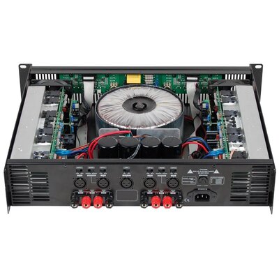 WA-4X3  - 4 channels power amplifier, 4 x 200 W RMS on 8 ohm, 2 x 600 W bridged stereo