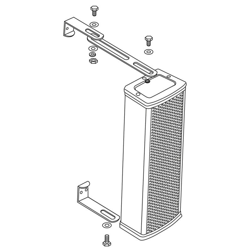 Audiophony - CLS440  - 4 speakers column - 100V - 4X2,5' - 20/40W - IP44