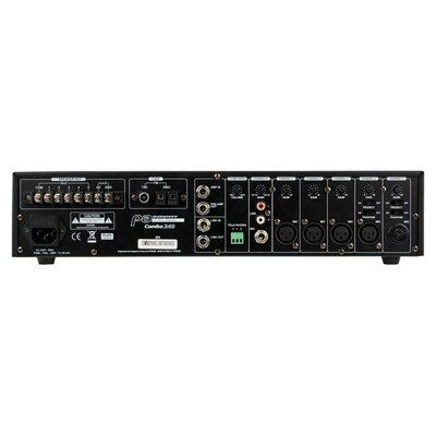 Audiophony PA - COMBO240  - 240 W multi-zone mixer / amplifier, 6 CH mixer, 5 simultaneous independent zone outputs