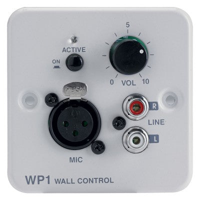 Audiophony - WP-1  - Wall-mounted controller for ZONEAMP4120 or PREZONE444