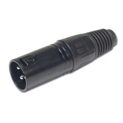 Audiophony - FXM/NO  - Male XLR connector - Black finish