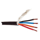 PROHP-440  - 4x 4 Black speaker cable - 50 mVoice coil Ø