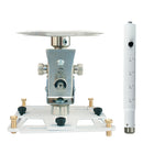 Supporto professionale per videoproiettore "Arakno" con regolazione micrometrica 86/126cm (bianco)
