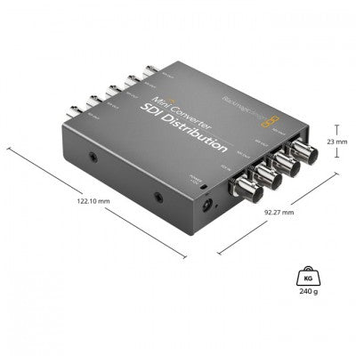 Blackmagic Design - Mini Converter - SDI Distribution - 8x3G-SDI distributor