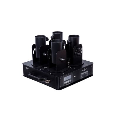 DJPower - 4-output electric confetti machine, long output distance, various color confetti cannons for option