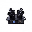 DJPower - 4-output electric confetti machine, long output distance, various color confetti cannons for option