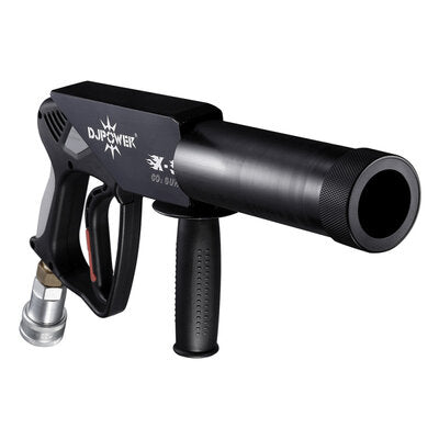 DJ Power - X-5 - Handheld CO2 gun, powerful output up to 6 - 8 m, low CO2 consumption, 2 kg weight