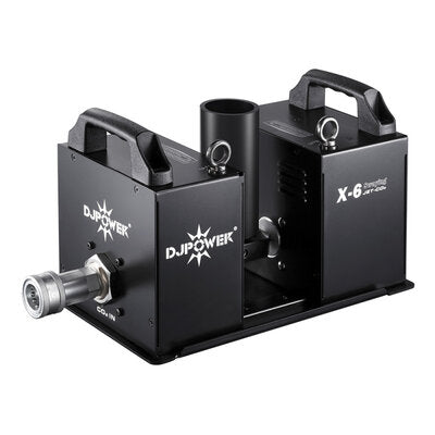 X-6 - Compact sized swing CO2 jet, unique low noise design, 180° adjustable output angle