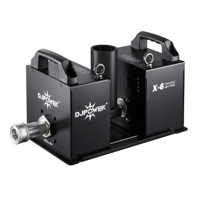 DJ Power - X-6 - Compact sized swing CO2 jet, unique low noise design, 180° adjustable output angle