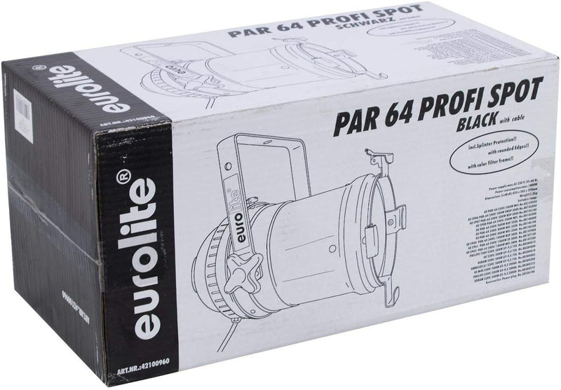 Eurolite PAR-64 Spot black