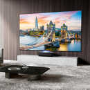 Schermo proiezione Hisense fisso con cornice, con superficie ALR (UST) silver per home cinema in ambienti luminosi 225x127cm 100" 16:9