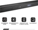 Sistema audio surround soundbar Home Cinema 2.1 JBL con bluetooth e subwoofer wireless da 6.5", 300W