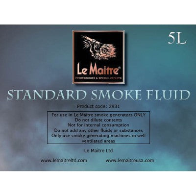 Le Maitre - 2931 - Special liquid to produce dense, white fog with medium hang-time