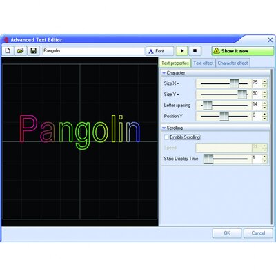 Pangolin - Network hardware to run laser shows in a complete network setup, with Enclosure and QuickShow