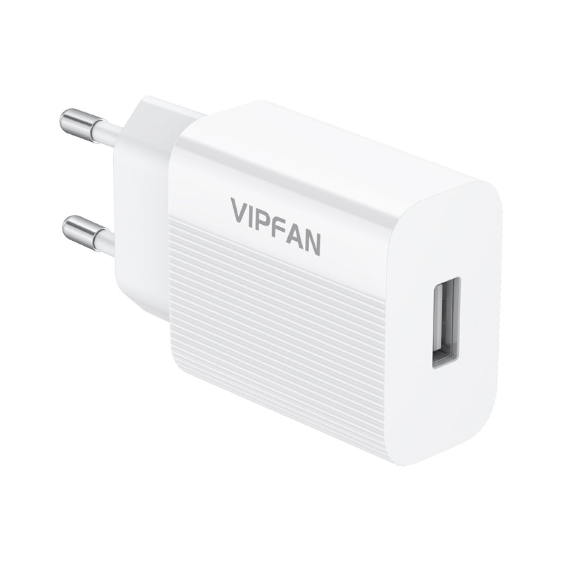 VIPFAN - Caricatore USB - 2,1A Rapido