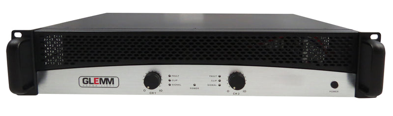 GLEMM - Amplificatore stereo 2 x 1200W