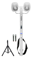 Processioniere con 2 UHF radiomicrofoni