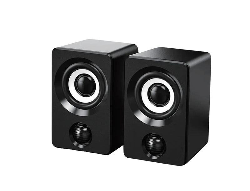 Coppia di mini diffusori amplificati
