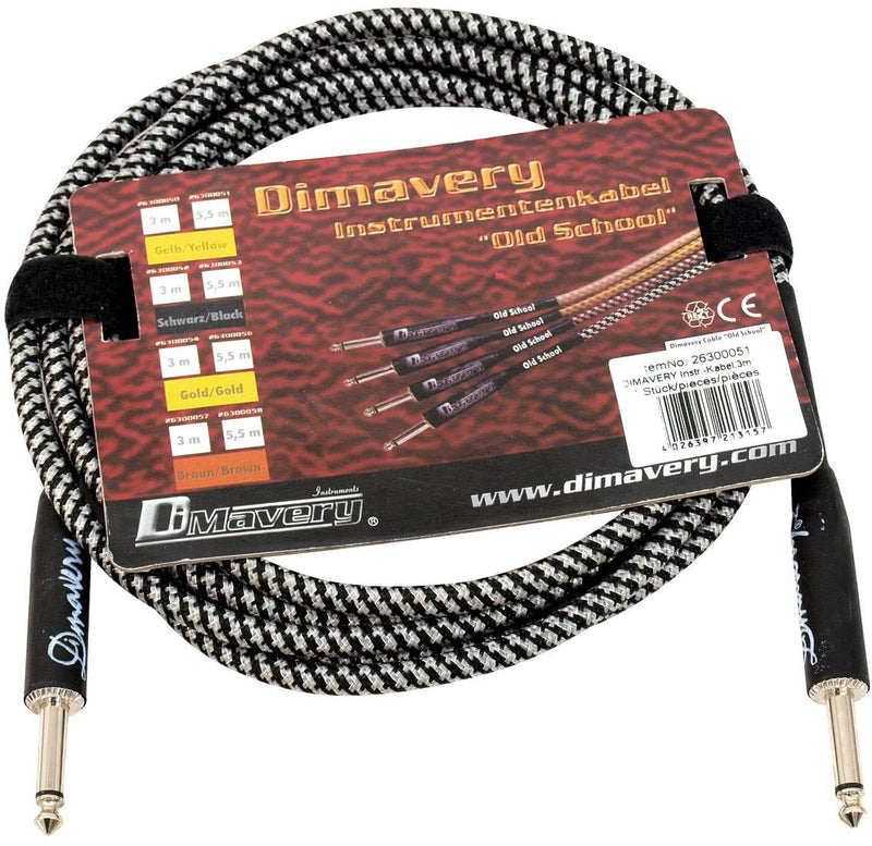 Dimavery Instrumenten-Kabel - 3m