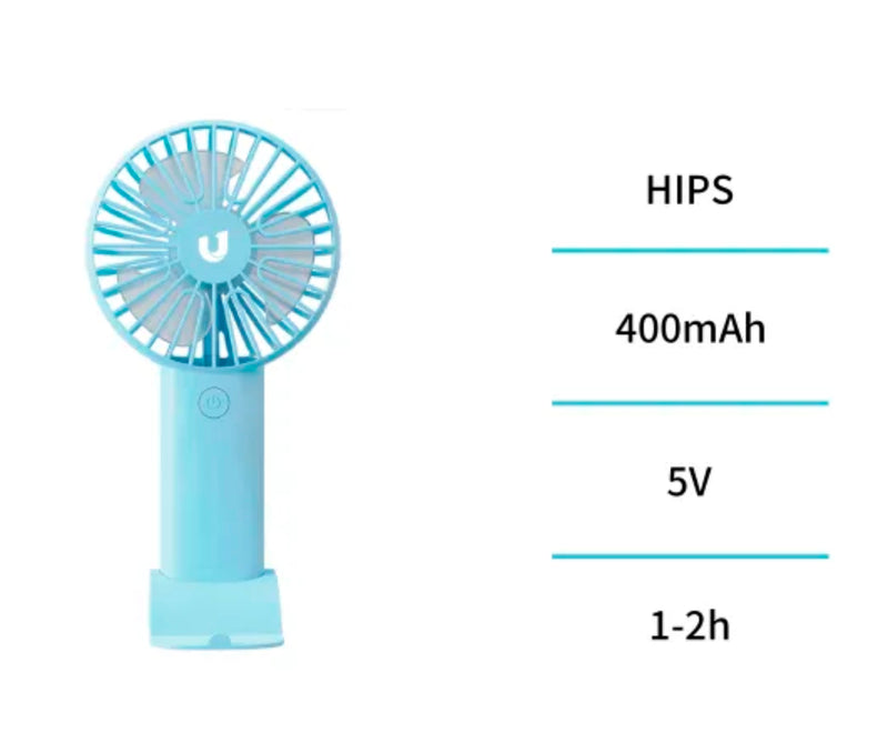 UNICO - Mini ventilatore con porta cellulare