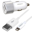 Caricatore da auto con cavo Lightning