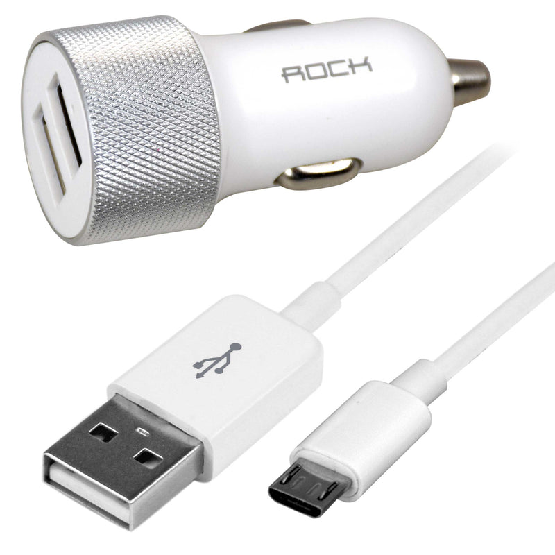 Caricatore da auto con cavo micro USB