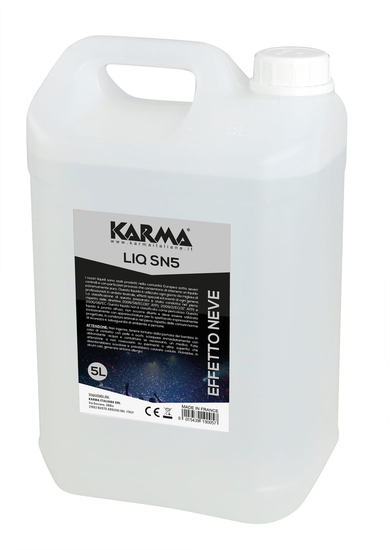 KARMA - Liquido per Snow machines 5L