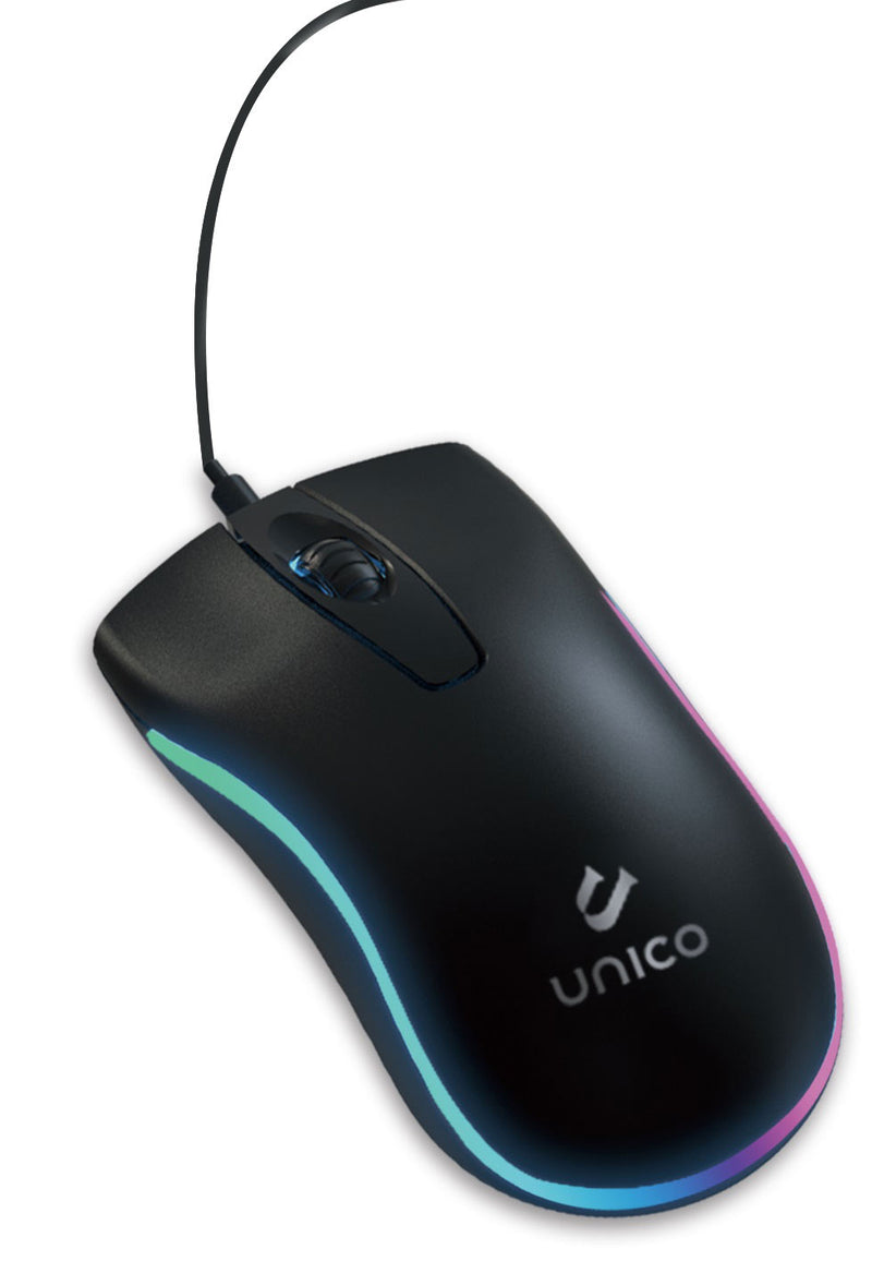 UNICO - Mouse USB luminoso - 1200dpi