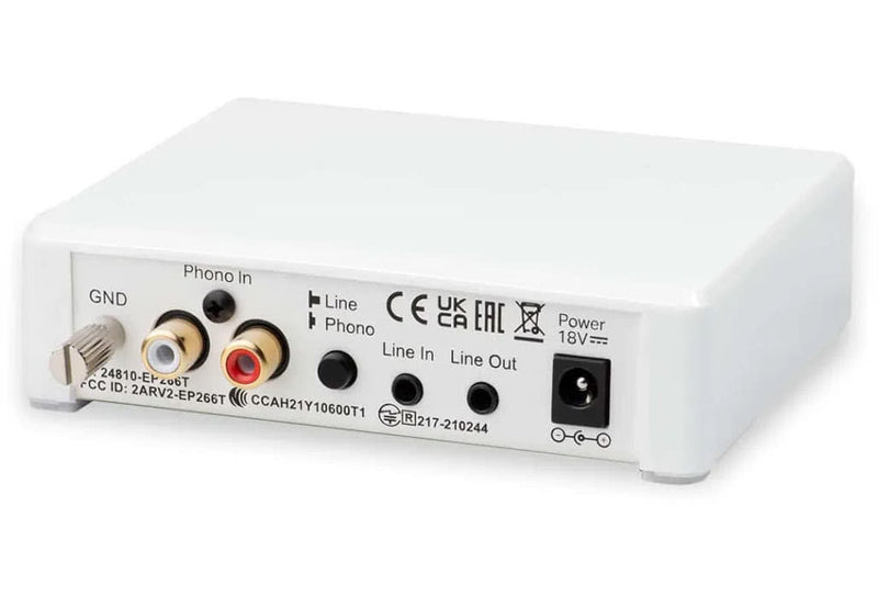 Pro-Ject Phono Box E BT5 - bianco