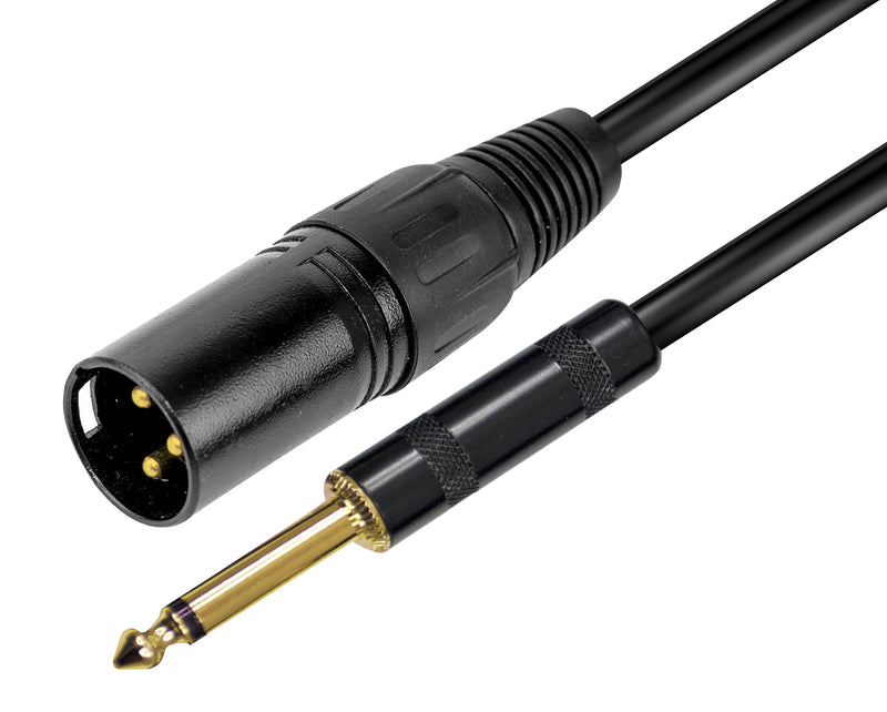 RIDEM - Cavo XLR M - Jack 6,3mm - 5mt