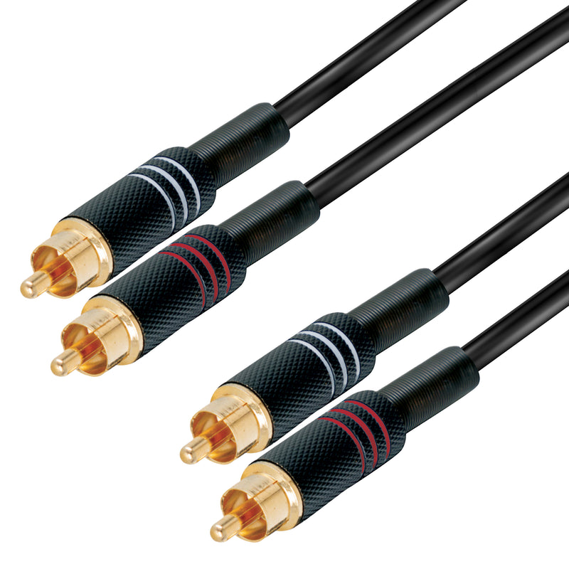 RIDEM - Cavo 2 RCA-M / 2 RCA-M 1,5mt