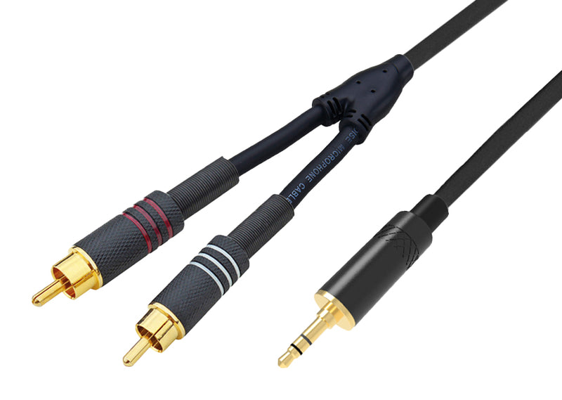 RIDEM - Cavo 3,5mm ST / 2x RCA M  1,5mt