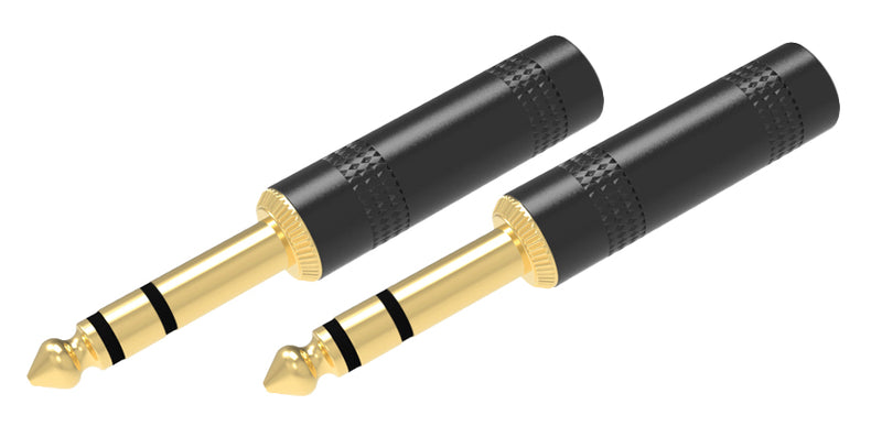 RIDEM - Coppia connettori jack 6,3mm stereo