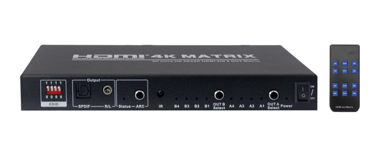 Switch HDMI 4in 2out