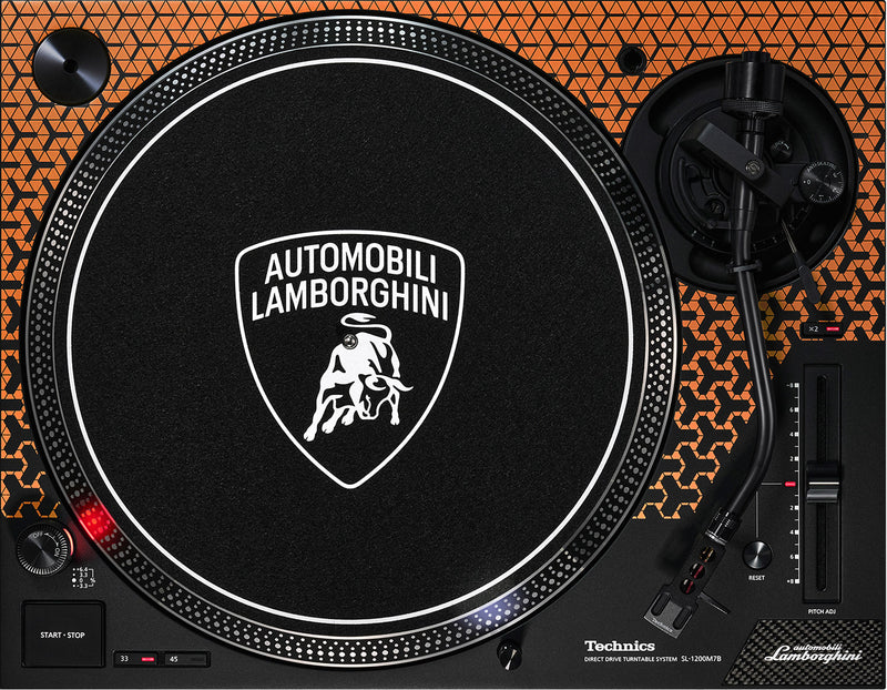 Technics SL-1200M7B Limited Edition - arancia