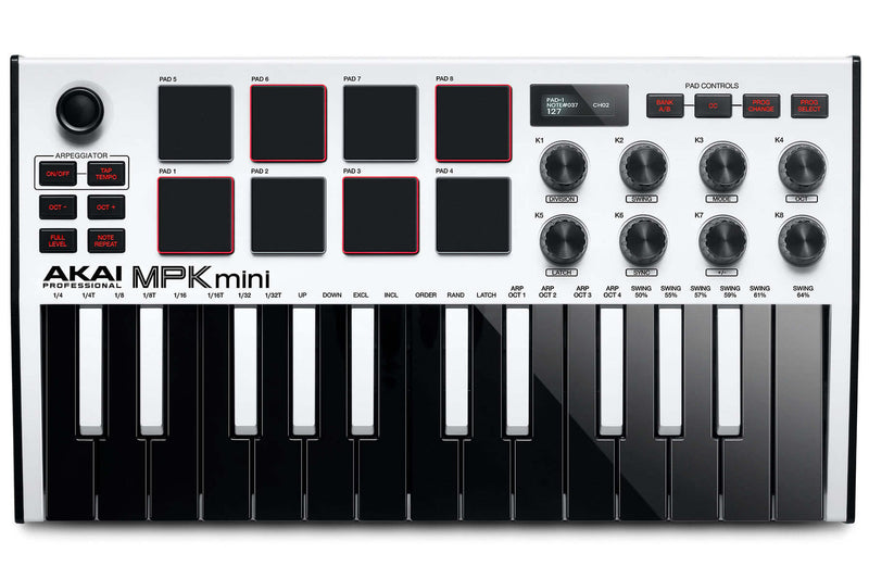 Akai MPK Mini mk3 - bianco