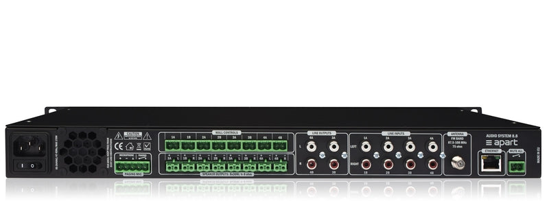 Matrice audio 8x8 Biamp AUDIOSYSTEM8.8