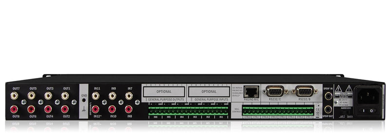 Matrice audio 12x8 Biamp AUDIOCONTROL12.8