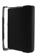 Coppia di diffusori da interno e/o esterno impermeabili Earthquake "AWS-502B", diametro woofer 5" 125W (nero, griglia frontale in alluminio e supporto per installazione incluso)