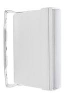 Coppia di diffusori da interno e/o esterno impermeabili Earthquake "AWS-502W", diametro woofer 5" 125W (bianco, griglia frontale in alluminio e supporto per installazione incluso)