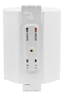 Coppia di diffusori da interno e/o esterno impermeabili Earthquake "AWS-502W", diametro woofer 5" 125W (bianco, griglia frontale in alluminio e supporto per installazione incluso)