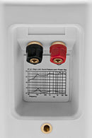 Coppia di diffusori da interno e/o esterno impermeabili Earthquake "AWS-502W", diametro woofer 5" 125W (bianco, griglia frontale in alluminio e supporto per installazione incluso)