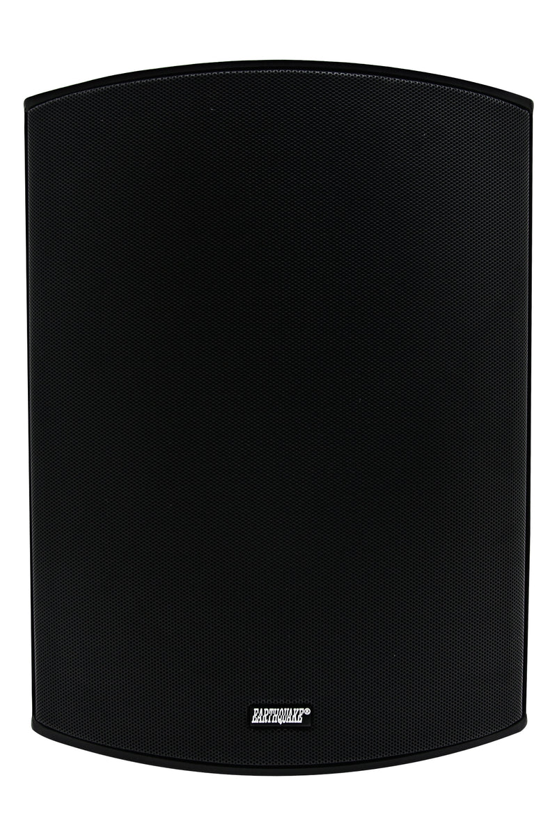 Diffusore da interno e/o esterno impermeabile Earthquake "AWS-802B", diametro woofer 8" 200W (nero, griglia frontale in alluminio e supporto per installazione incluso)