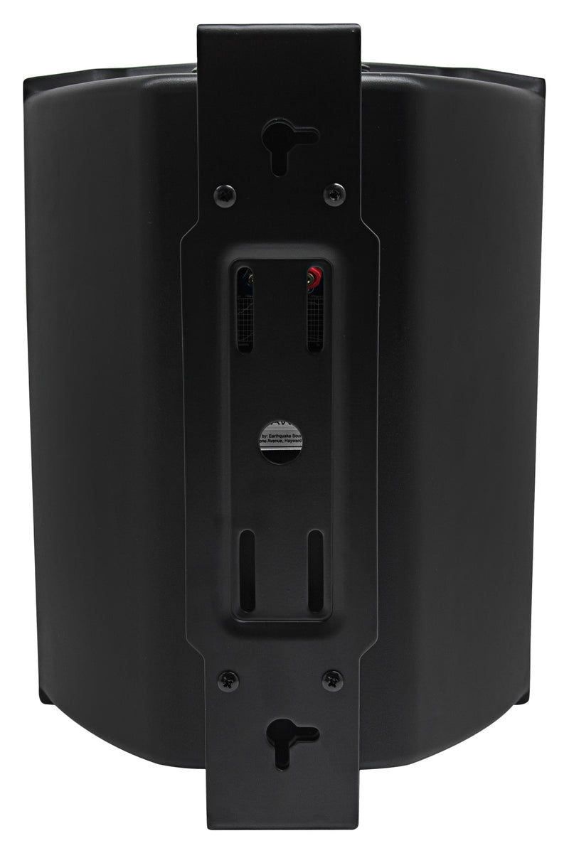 Diffusore da interno e/o esterno impermeabile Earthquake "AWS-802B", diametro woofer 8" 200W (nero, griglia frontale in alluminio e supporto per installazione incluso)