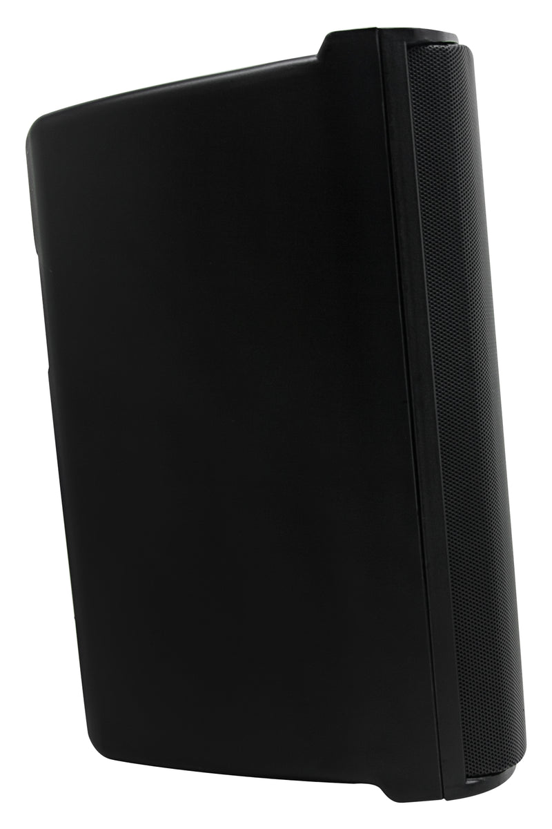 Diffusore da interno e/o esterno impermeabile Earthquake "AWS-802B", diametro woofer 8" 200W (nero, griglia frontale in alluminio e supporto per installazione incluso)
