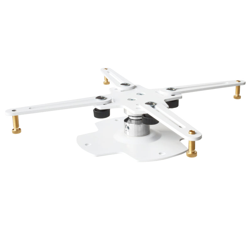 Supporto da soffitto professionale ultra slim per videoproiettore "Arakno-mini" 7cm (bianco)